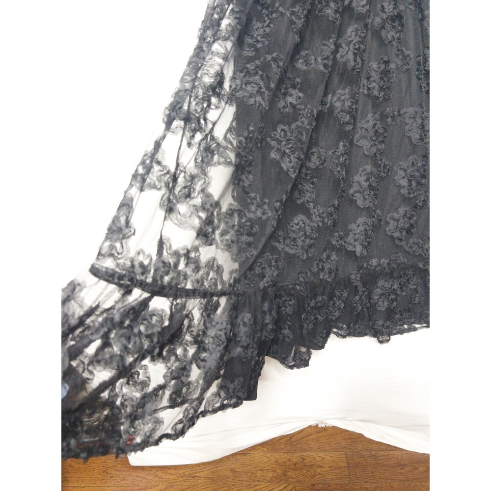 Lulus Notable Elegance 3D Floral Lace Overlay Midi Dress Womens Best Fits S M - Picture 9 of 16